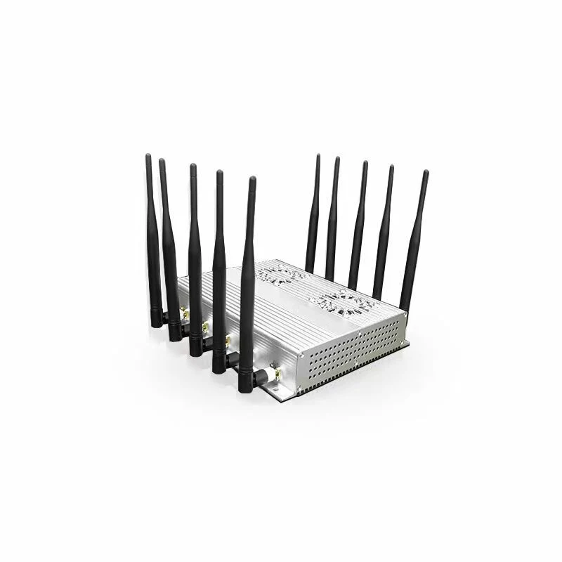 10 Antanna Bands Signal Jammer Desktop GSM CDMA LTE 2g+3G+4G+5g+GPS WiFi Jammer